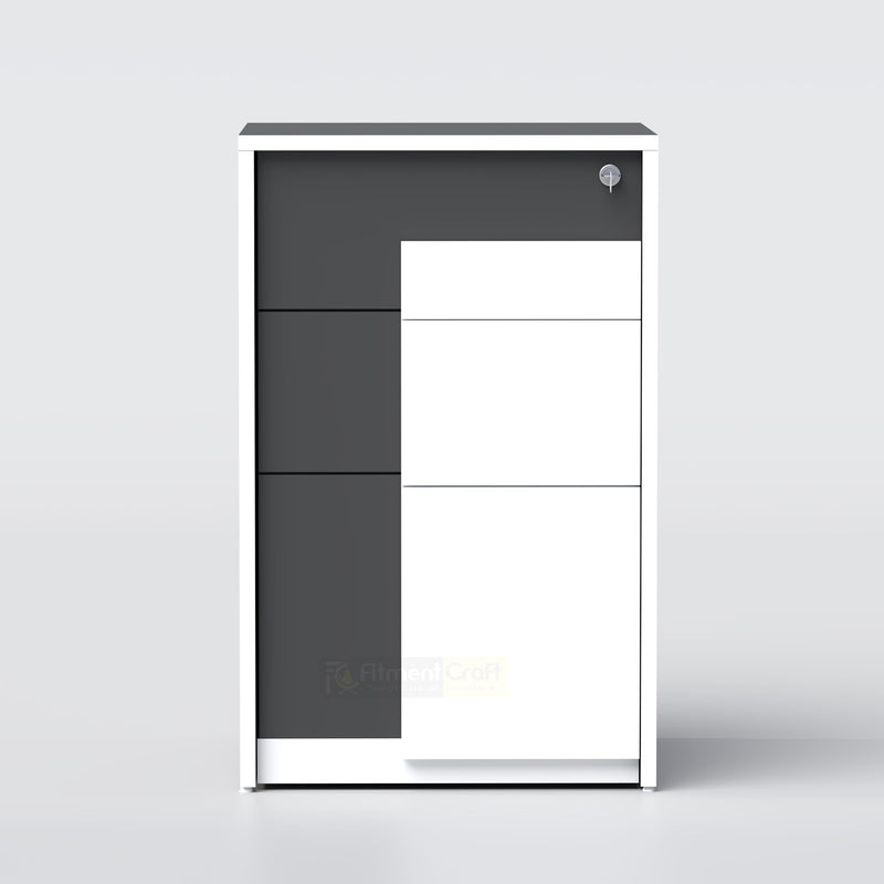 Space-saving drawer unit furniture with premium LB wood construction for modern interiors