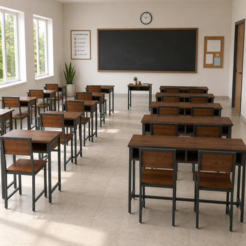 Premium Melox School Table for school, college, tuition center, and training room seating in Bangladesh today BD online.