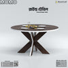 Table / Monument Oak - White Edging