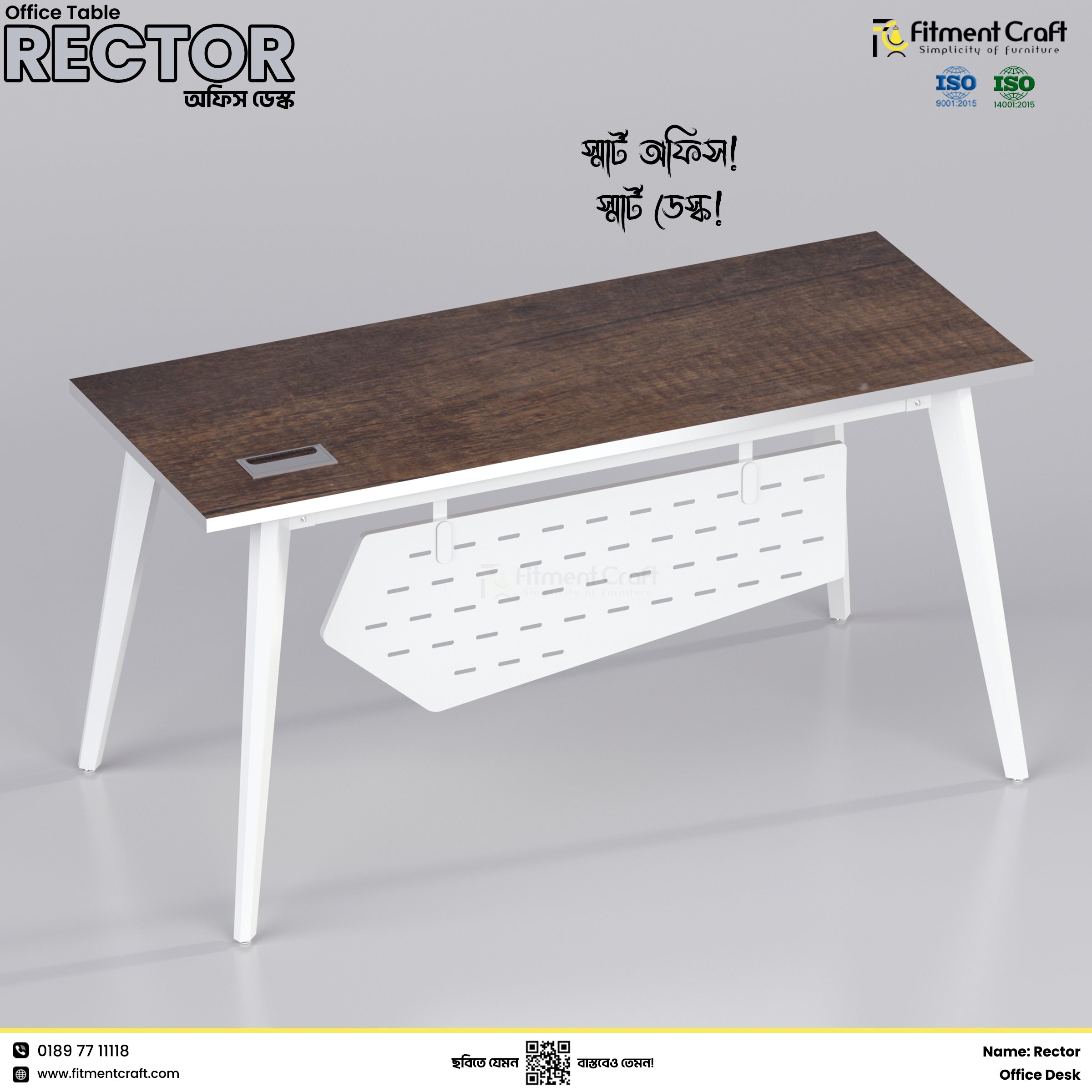 Focus Light ( Rector ) - Office Desk