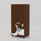 Premium engineered wood almirah with Duco finish, stylish doors, and organized storage for modern bedroom interiors.