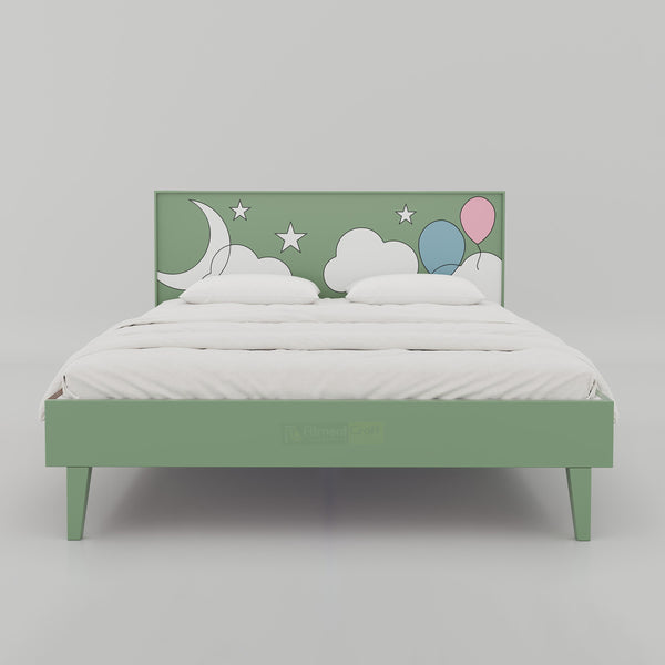 Moony cloud Standard King Size Bed
