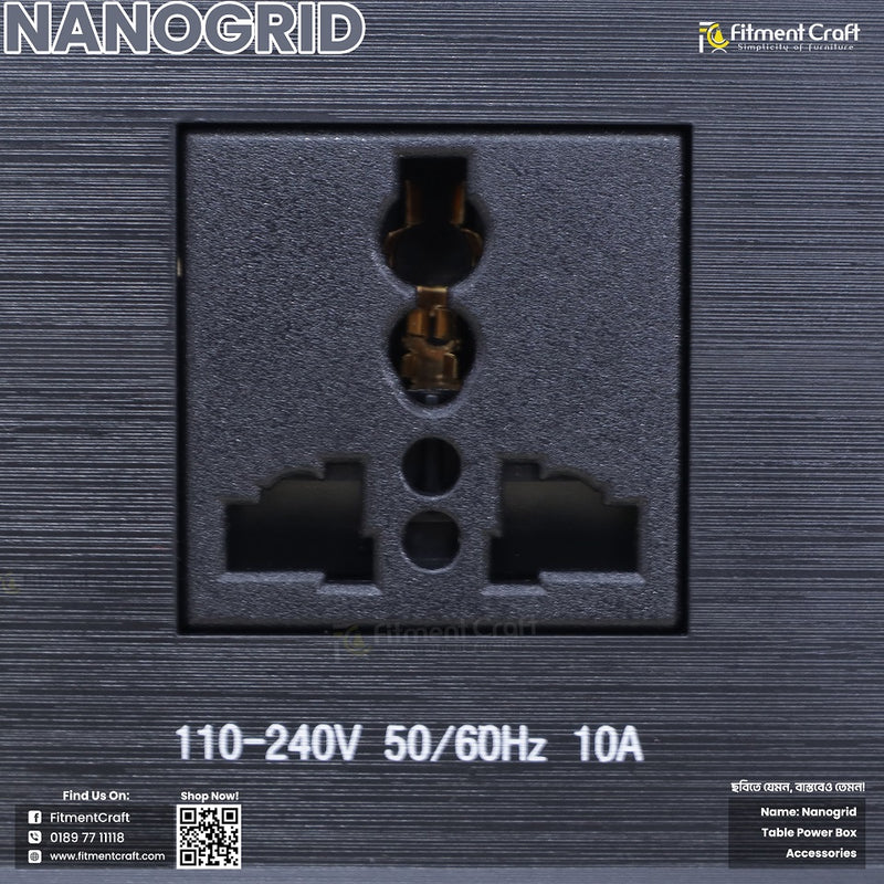 Nano Grid - Table Power Box