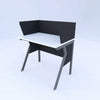 1 Seater / White- Black