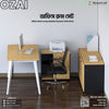 Table+ Drawer Unit + Long Cabinet + Chair