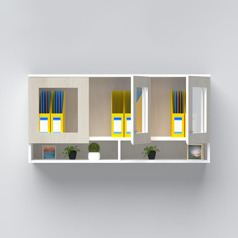 Contemporary pendent hanging cabinet for office files, documents, and professional workspace storage solutions