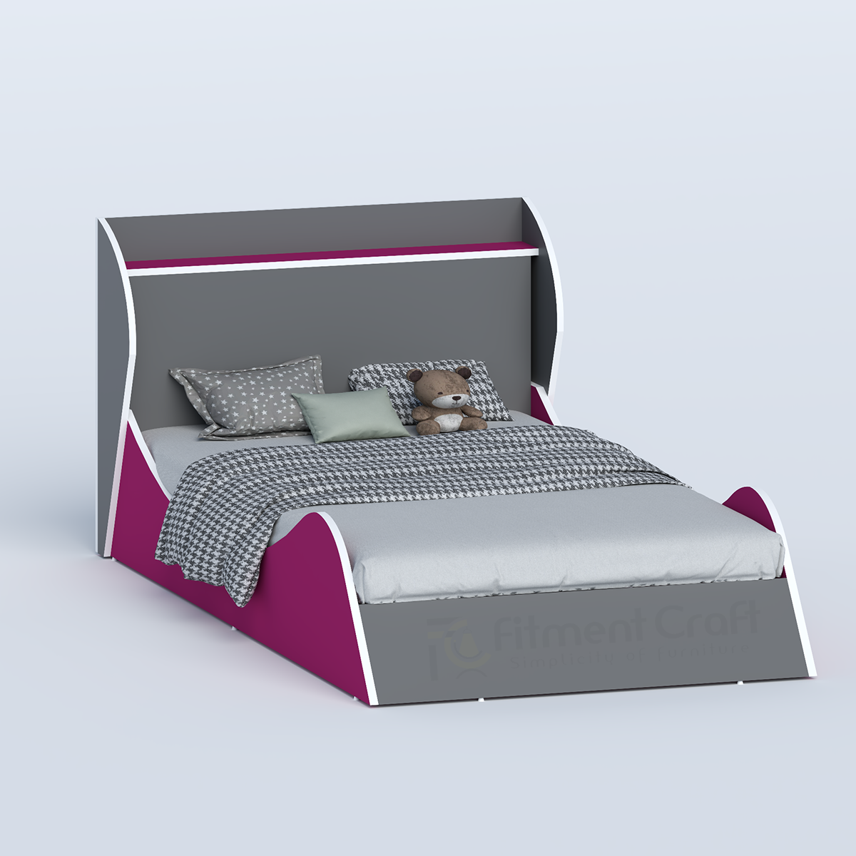Princess Kids Bed |PKBLB-001