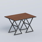 Stylish restaurant table featuring strong MS structure and premium LB board surface for cafés and dining areas.