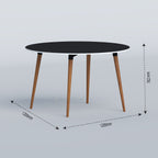 Tulipdine Round Restaurant Table (4 Seater)