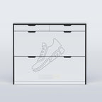 Sarix Shoe Rack (Double Layer)