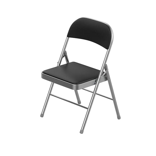 Shai Folding Chair with SS structure and padded black seat for home, office, classroom, event and dining use in BD daily