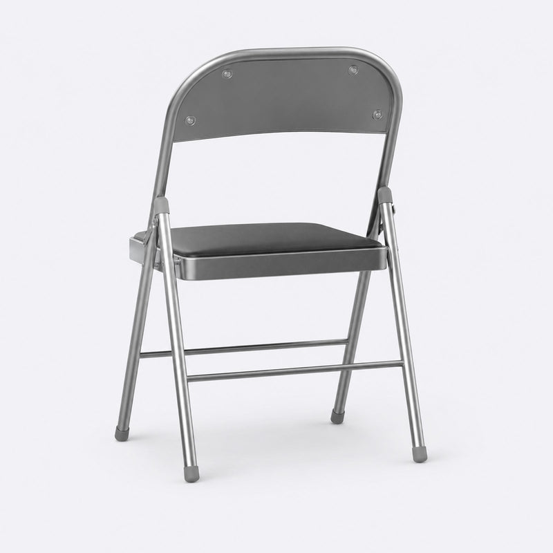 Modern Shai Folding Chair with stainless steel frame, soft seat and compact storage design for Bangladesh homes today BD