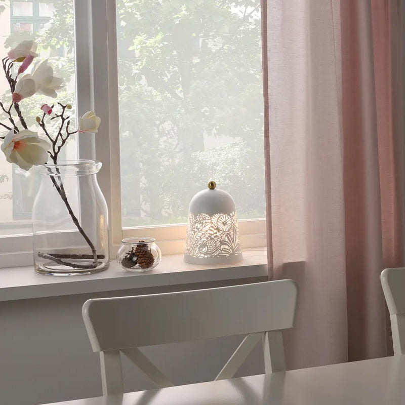 Solskur LED Table Lamp for bedroom in Bangladesh with warm LED mood light, compact design and playful nature pattern BD!