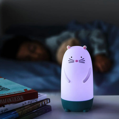 Buy Spiken LED Night Lamp in Bangladesh for kids room, 7 colour otter night light with timer and soft LED glow today now