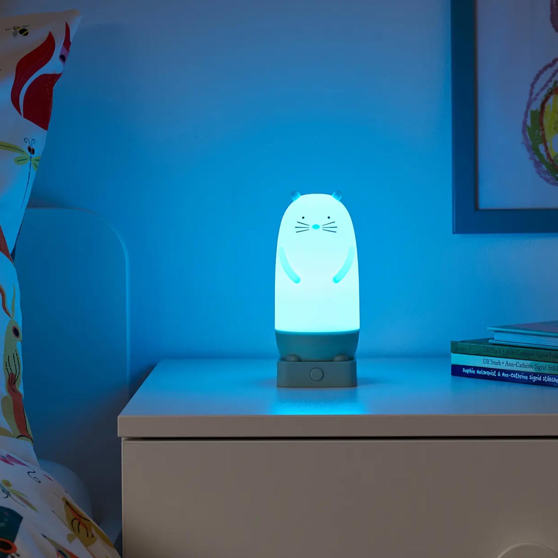 Spiken kids LED night light with 7 colours, soft glow, timer, cute otter shape, ideal baby room lamp in Bangladesh today