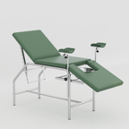 Hospital gynecology bed in BD with adjustable backrest, patient comfort padding, and strong metal frame for clinics now.