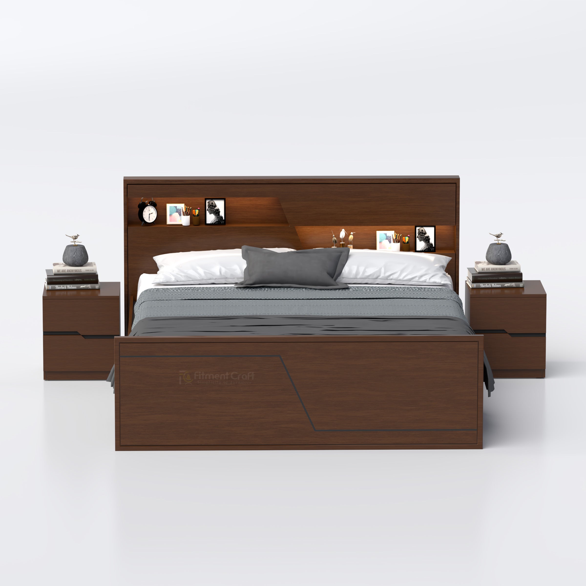 Louis Standard King Size Bed