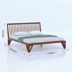 Haze Standard King Size Bed