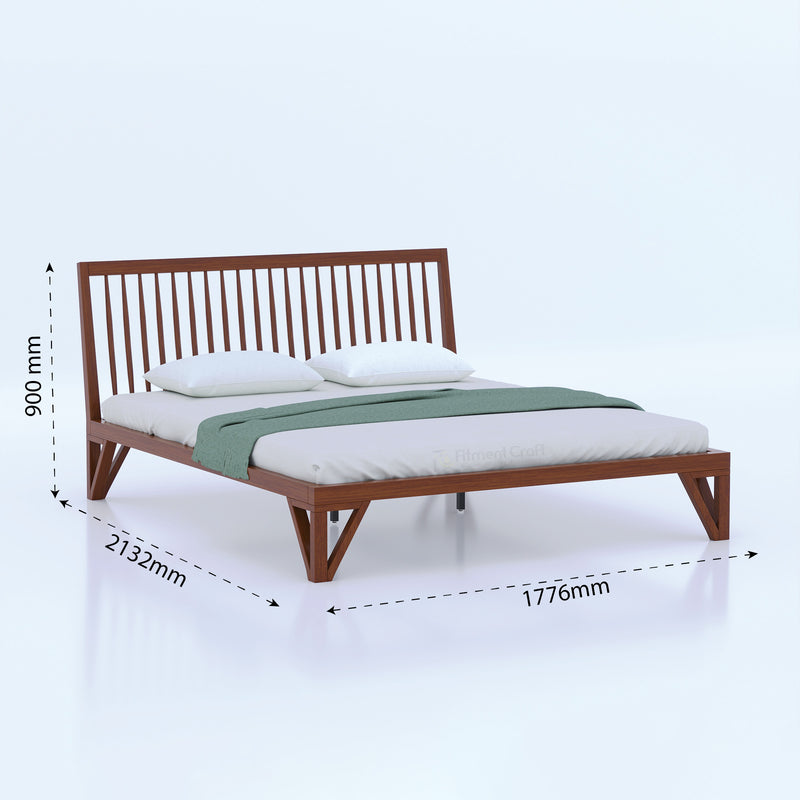 Haze Standard King Size Bed