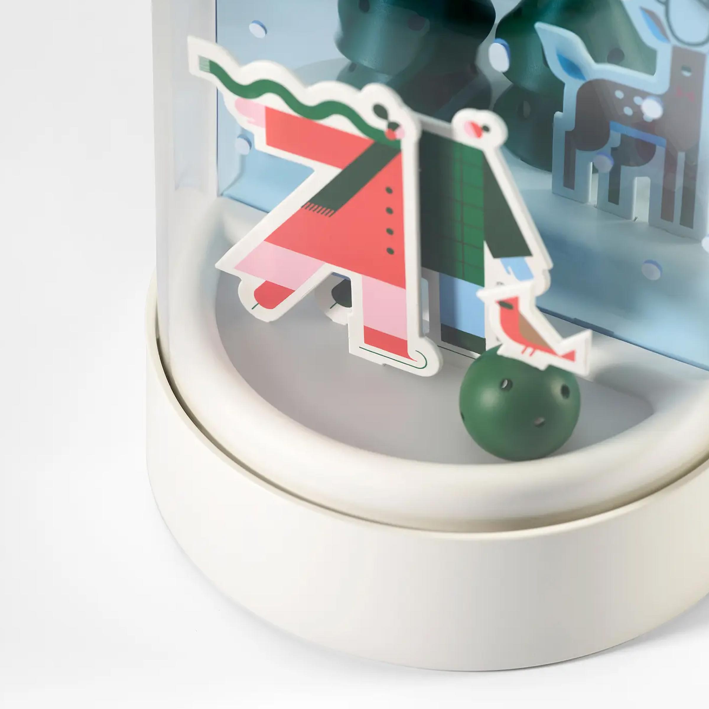 Strala Table Lamp with 6-hour timer, clear globe design, and warm mood light for stylish indoor decoration BD homes now.
