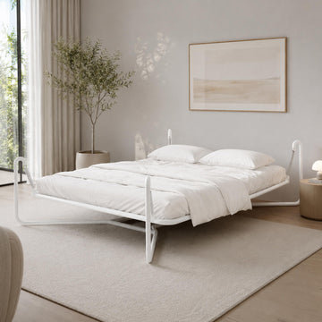 Sylin Standard King Size Bed for modern bedroom comfort, stylish design, and premium home furniture in Bangladesh today.