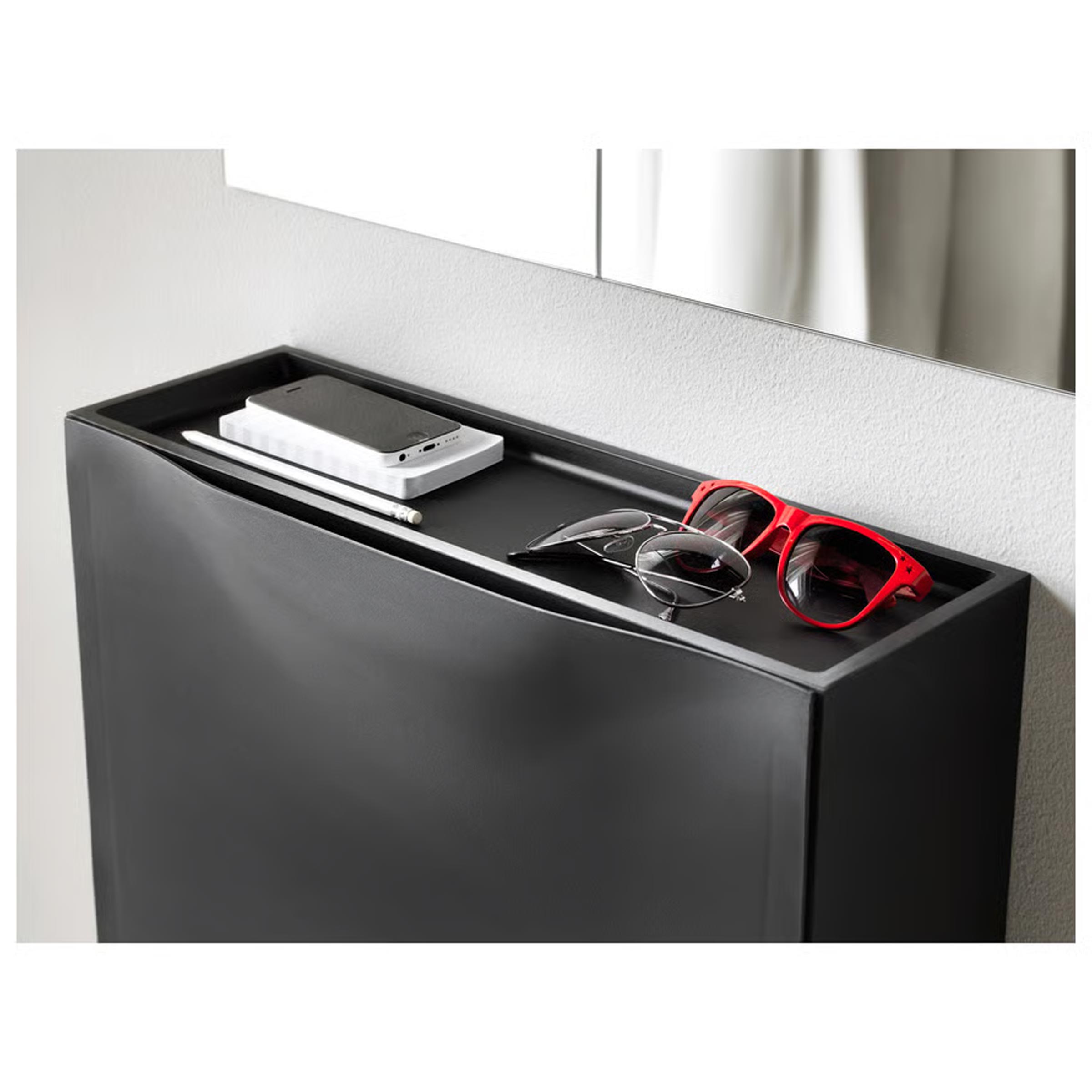 TRONES Shoe cabinet & storage slim wall-mounted design for small entryway