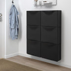 TRONES Shoe cabinet & storage top tray for keys, phone, wallet and glasses