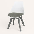 Tulip Wing Chair - White