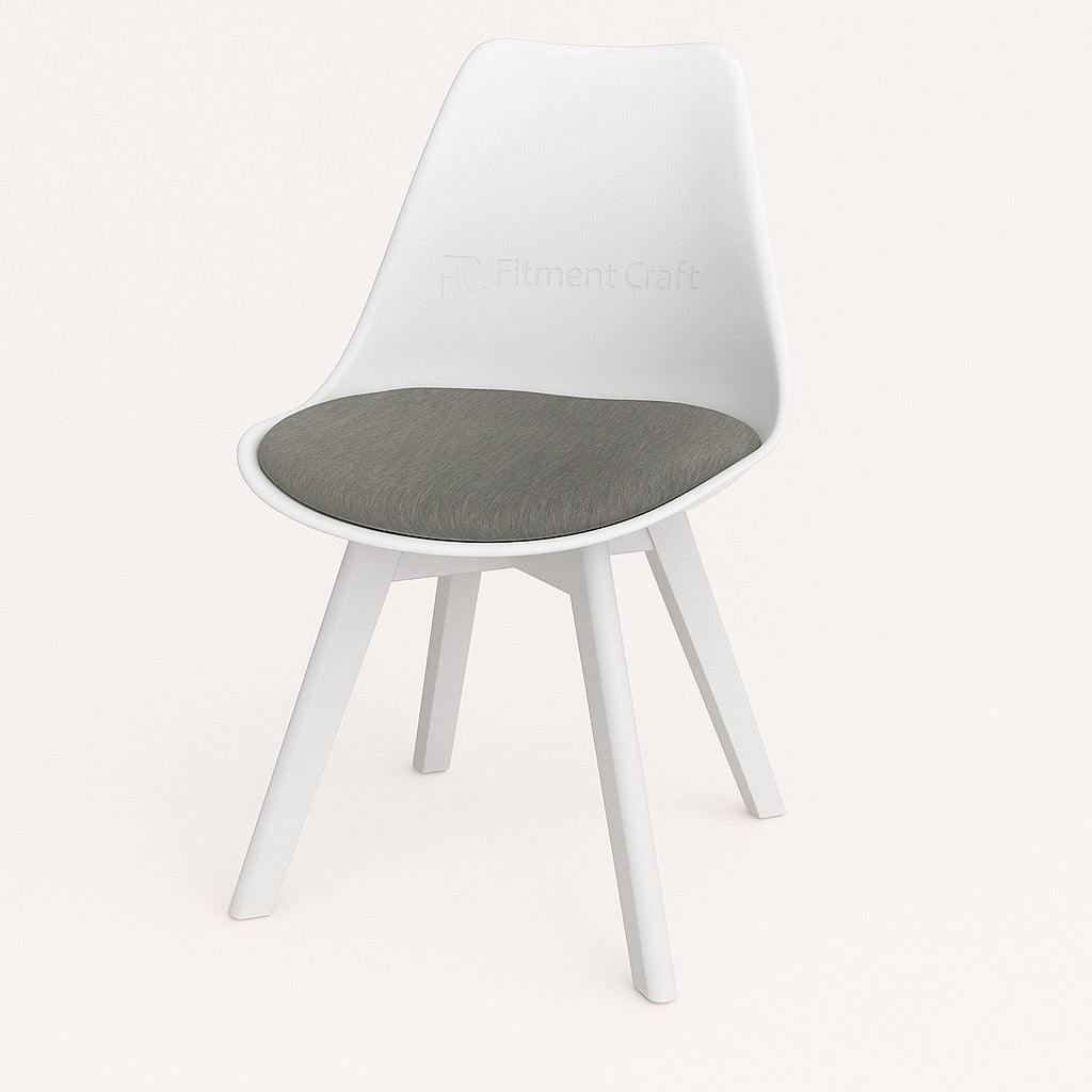 Tulip Wing Chair - White