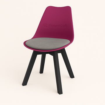 Tulip Wing Chair - Megenta