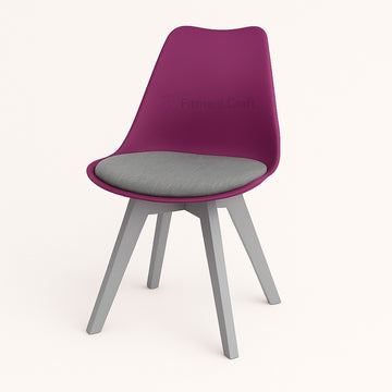 Tulip Wing Chair - Megenta