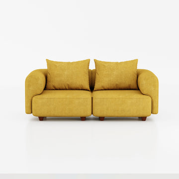 Fuzzy 2 Seater Sofa - HSV2-002