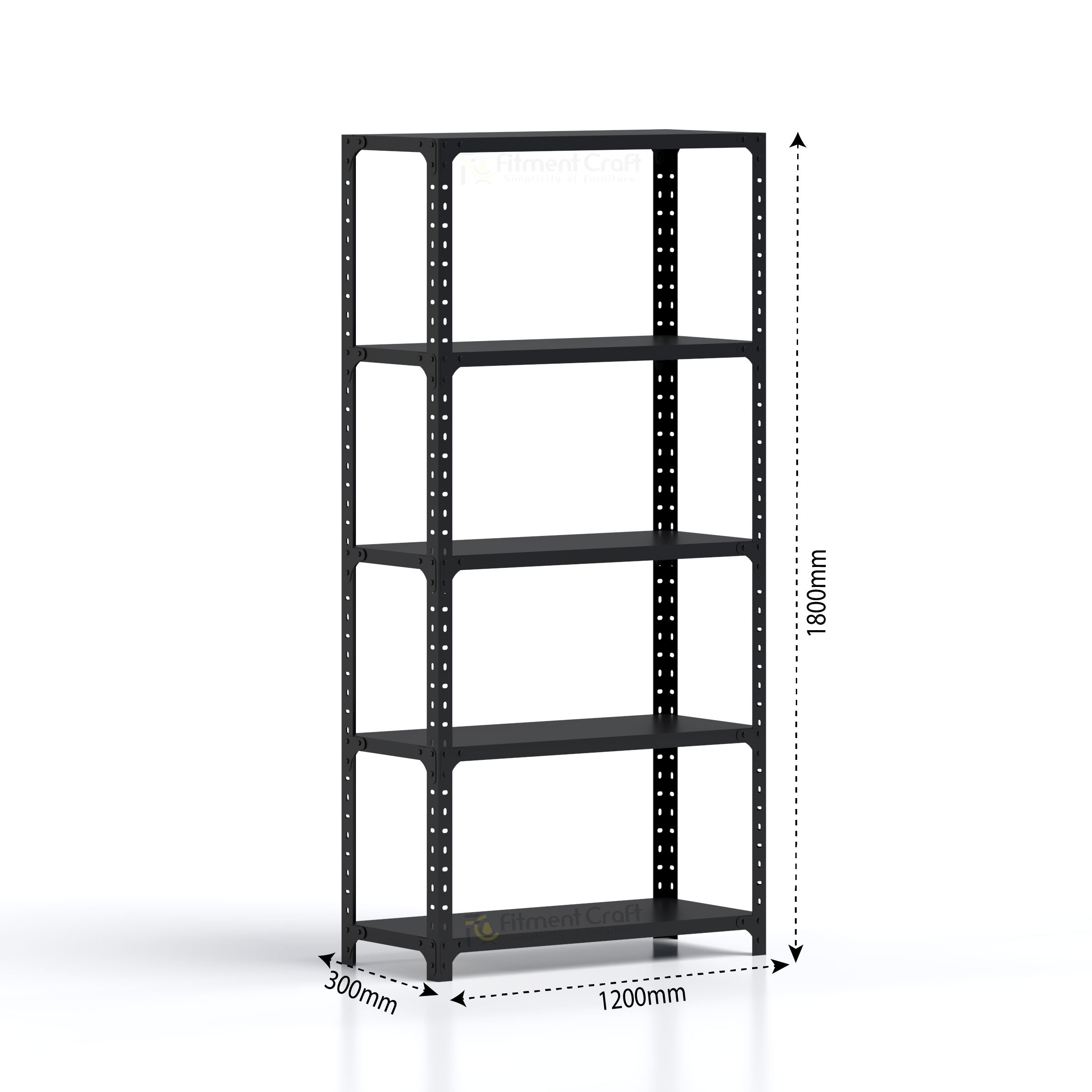 Ironcore Slotted Angle Rack (Length 47 inches ) | SARMS-002