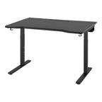 Utmaning Gaming Desk with cable management, matte black finish, and ergonomic design for gaming rooms in Bangladesh now.