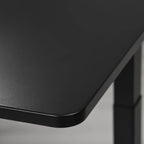 Modern gaming computer desk with 120 cm tabletop, non-reflective finish, and smart cable storage for bedrooms in BD now.