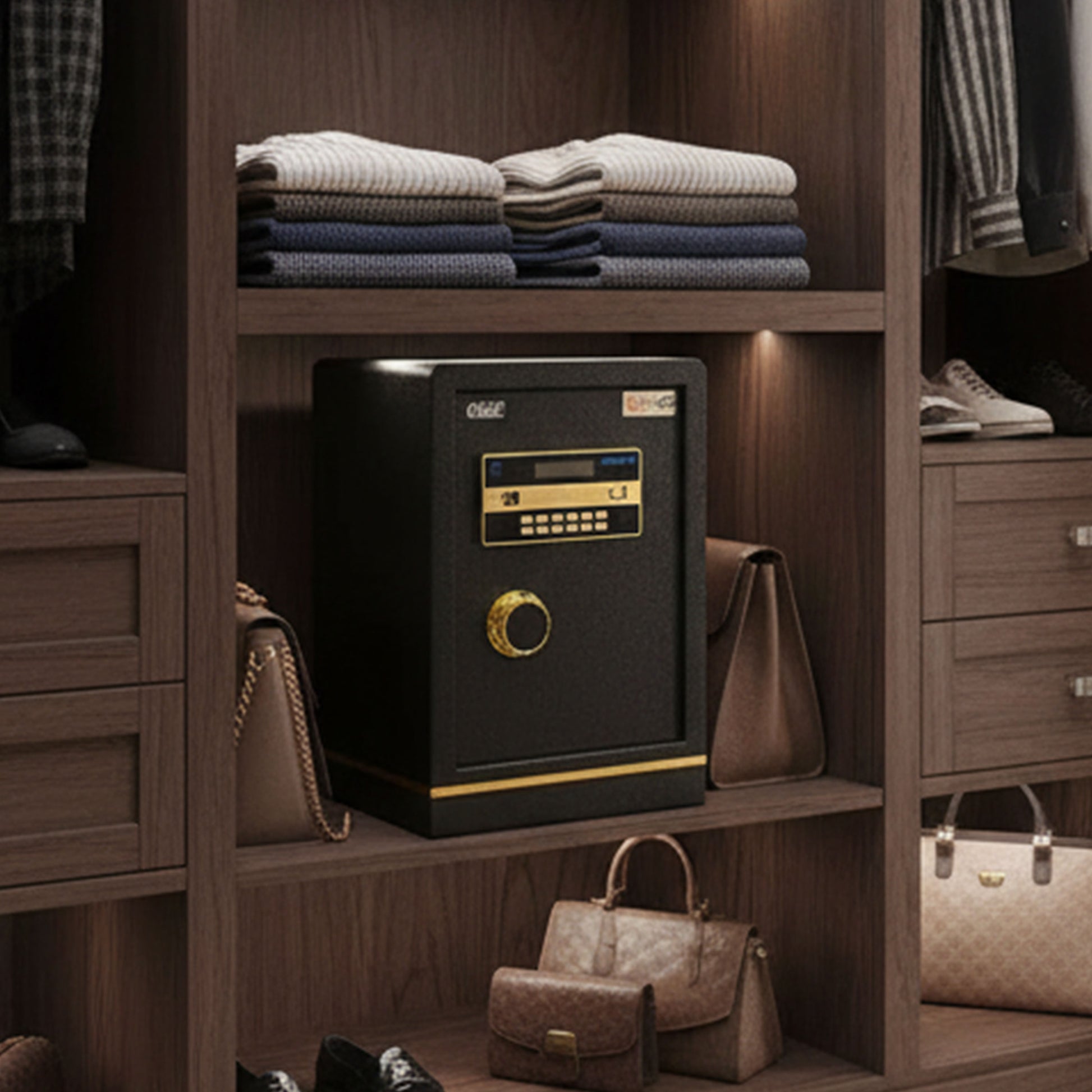 Veela Digital Safety Locker 23 inch safe box for home, office, jewelry, cash and documents