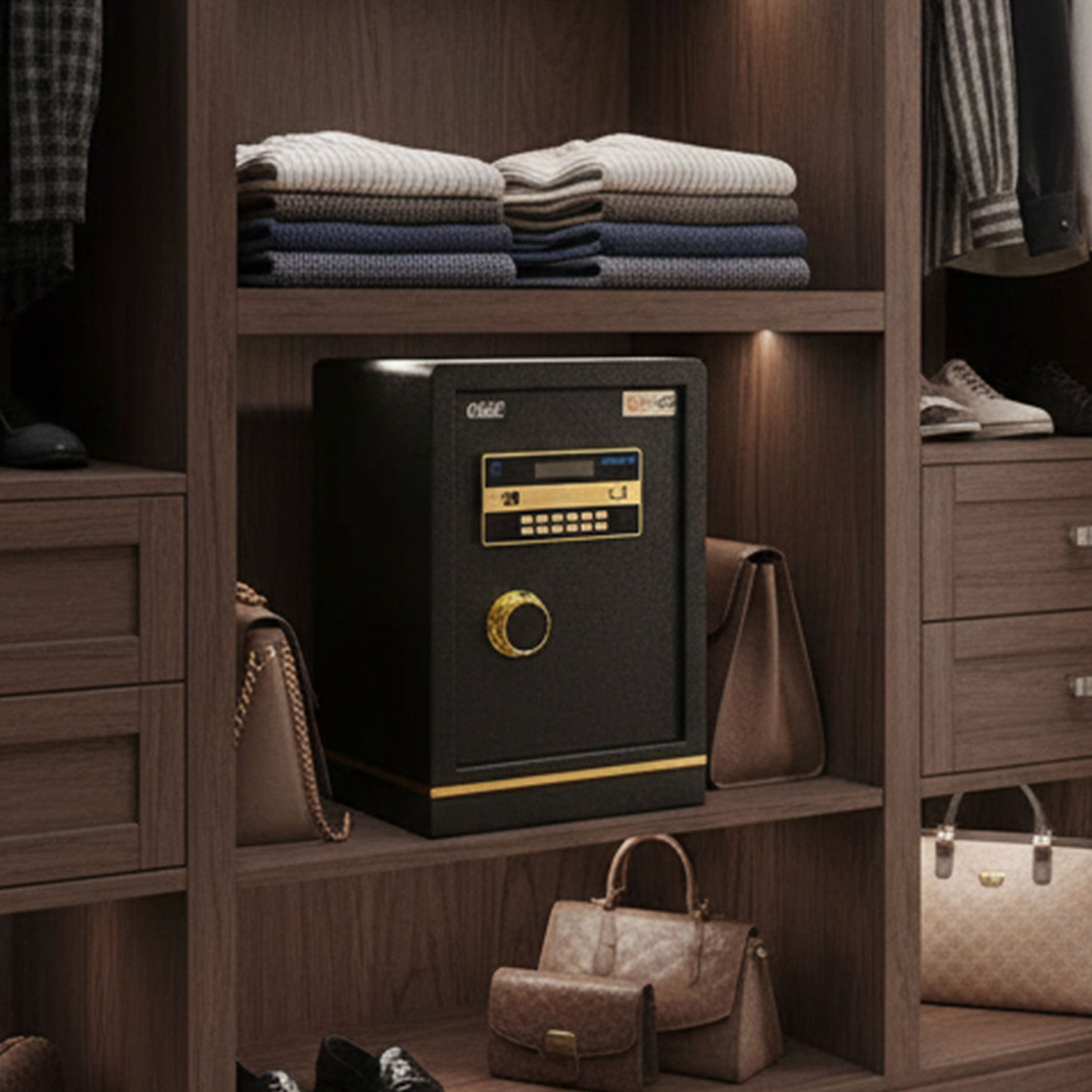 Veela Digital Safety Locker 23 inch safe box for home, office, jewelry, cash and documents
