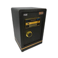 Veela Digital Safety Locker open view showing shelf, inner box, LED light and strong steel bolts