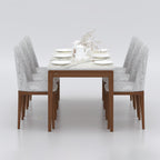 Waffle - Dining Table । DTV6-004