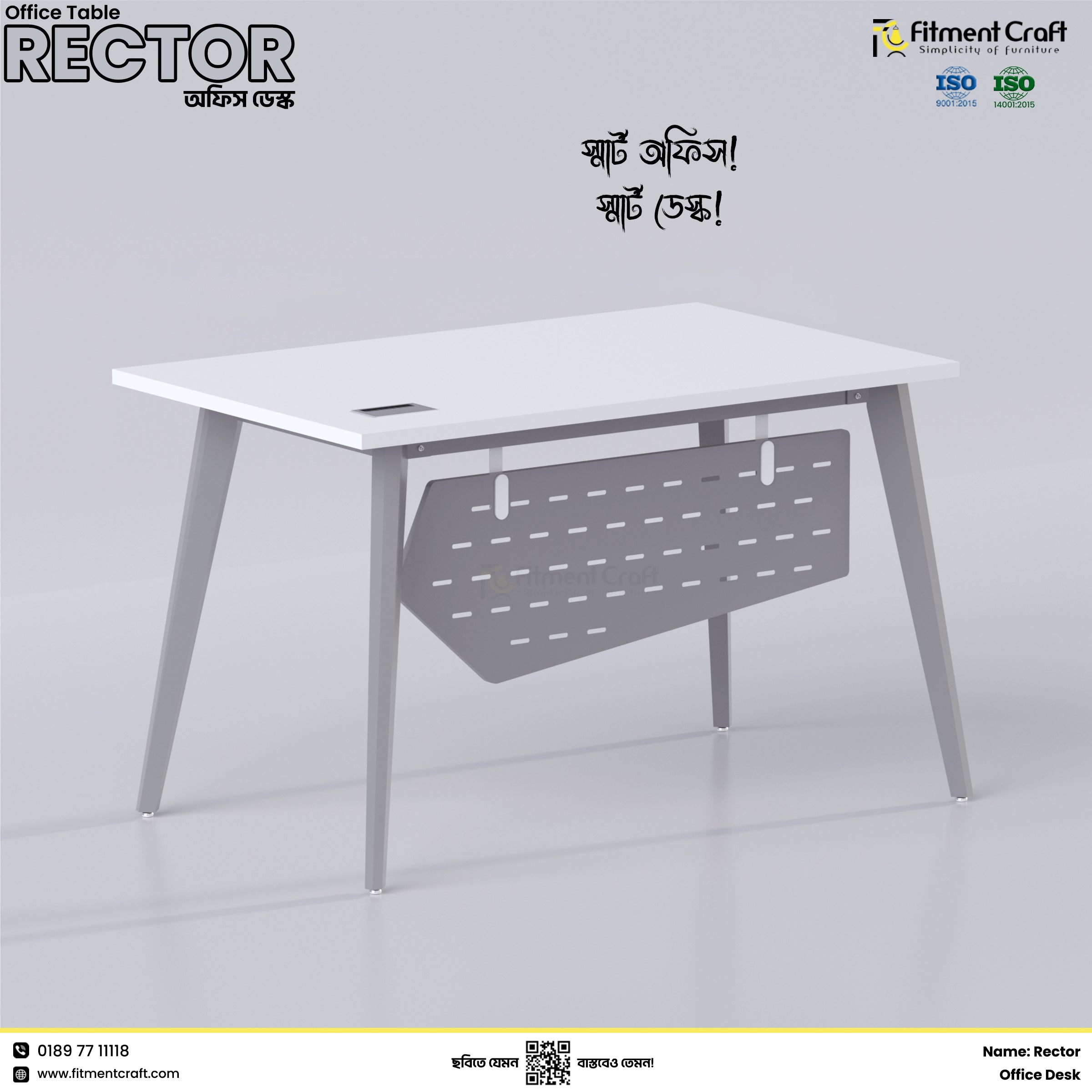 Focus Light ( Rector ) - Office Desk
