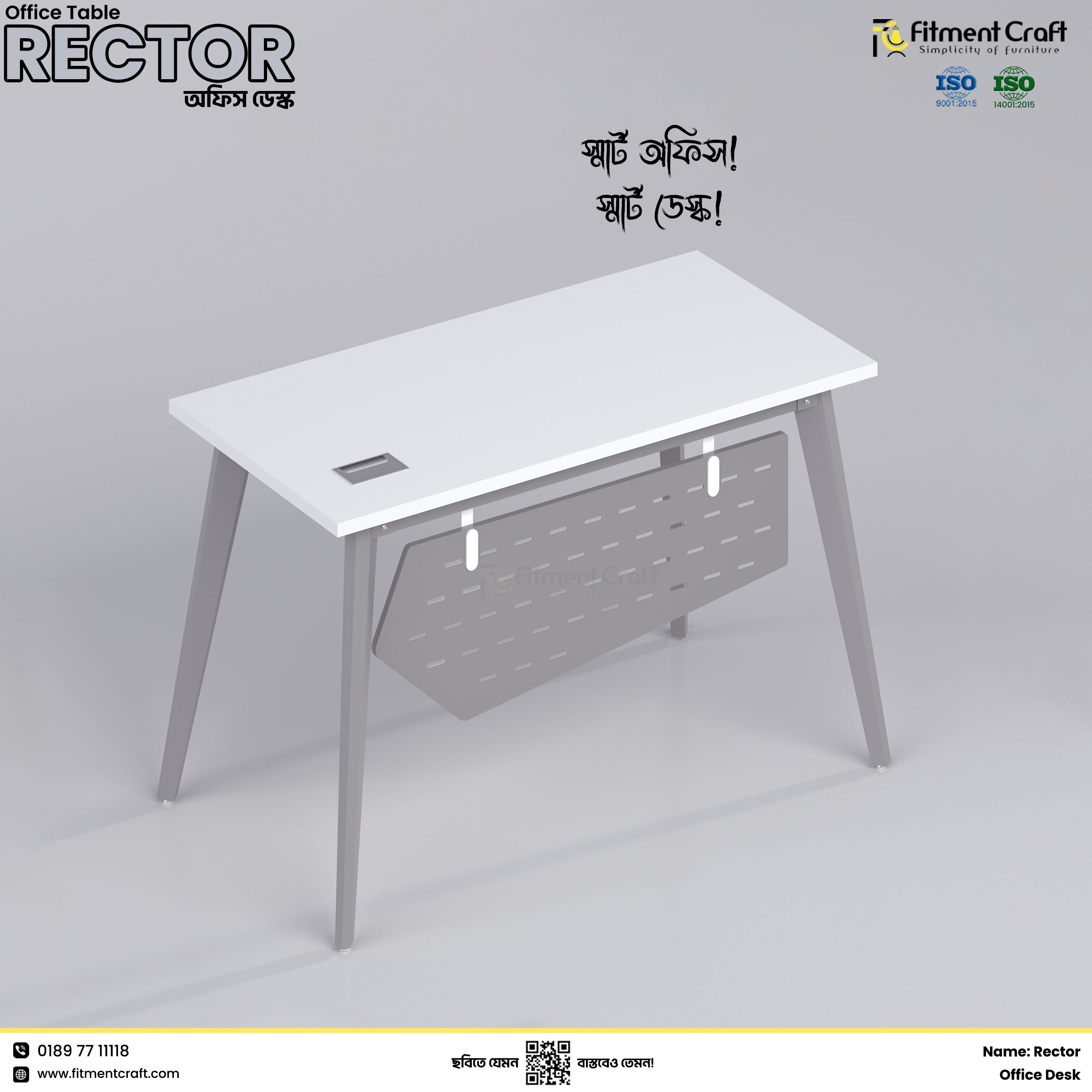 Focus Light ( Rector ) - Office Desk