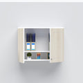 Space-saving wind-up file cabinet with durable board construction for corporate offices