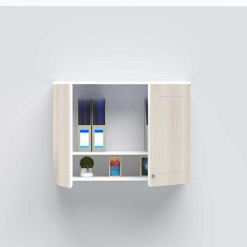 Space-saving wind-up file cabinet with durable board construction for corporate offices