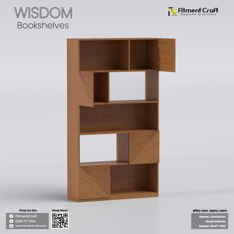 Wisdom - Bookshelves । BSV7-002