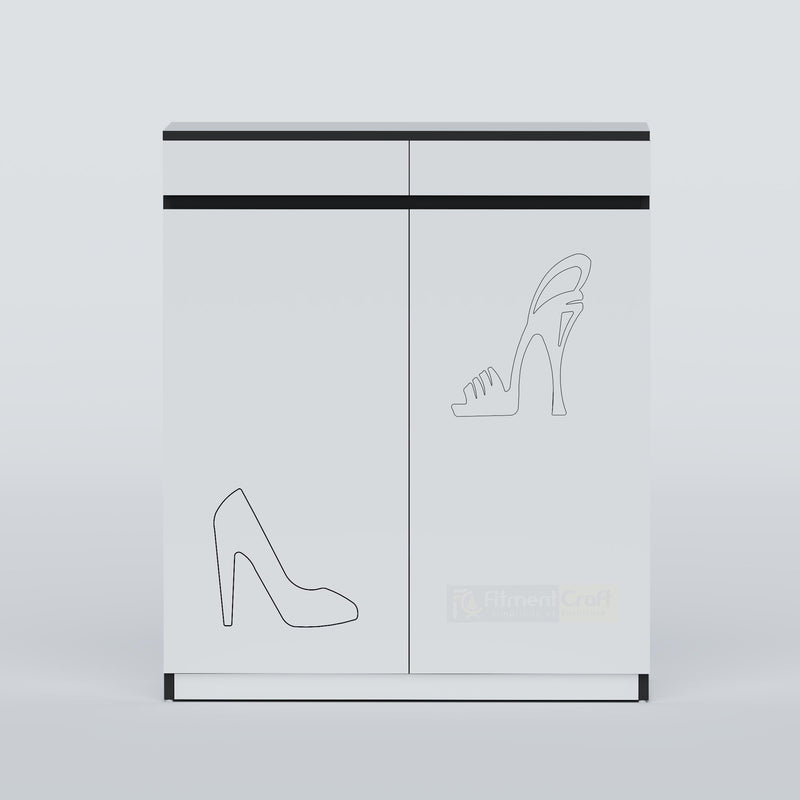 Stylish wooden shoe storage cabinet with multiple shelves for modern home furniture solutions