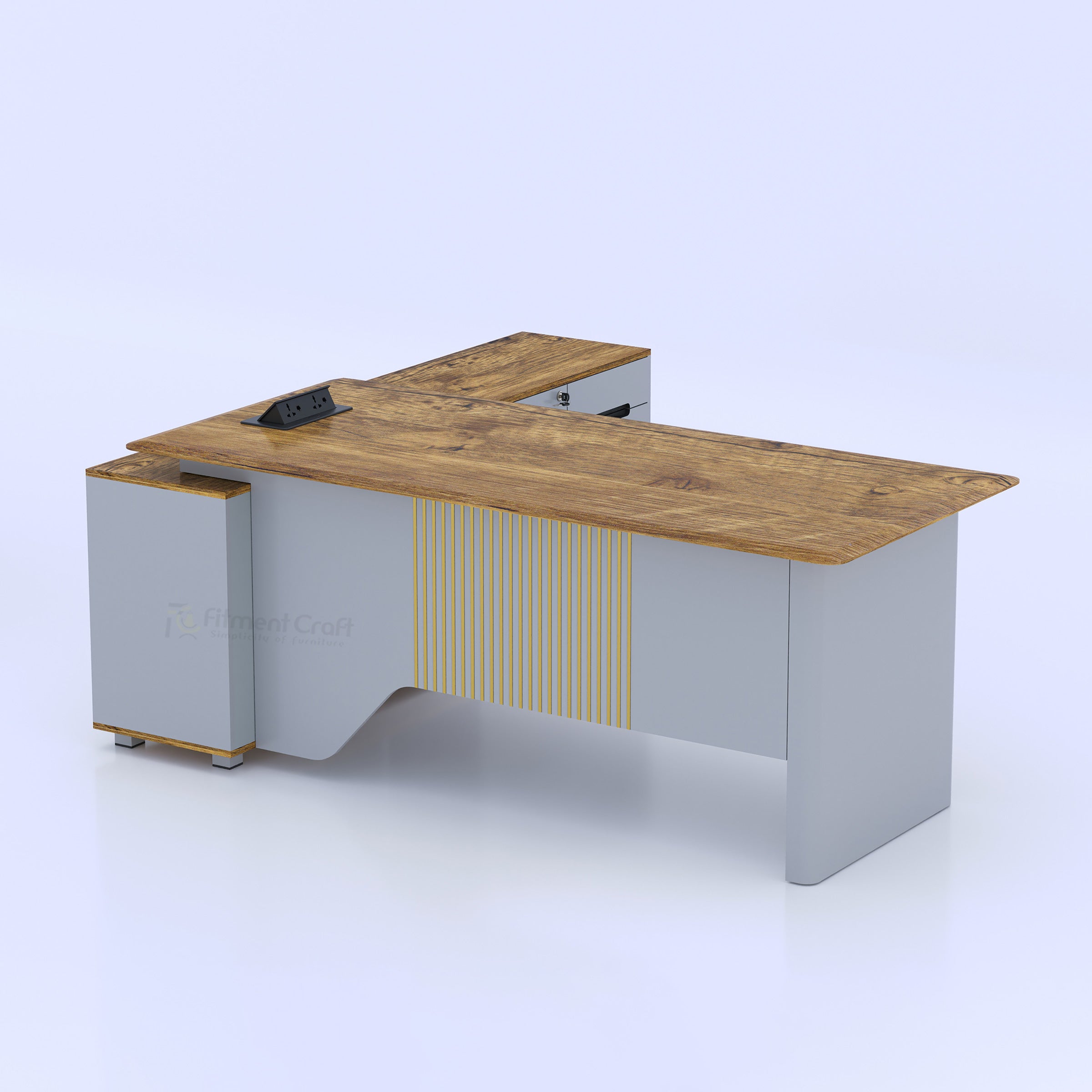 Zenith Luxury Executive Desk – Fitment Craft