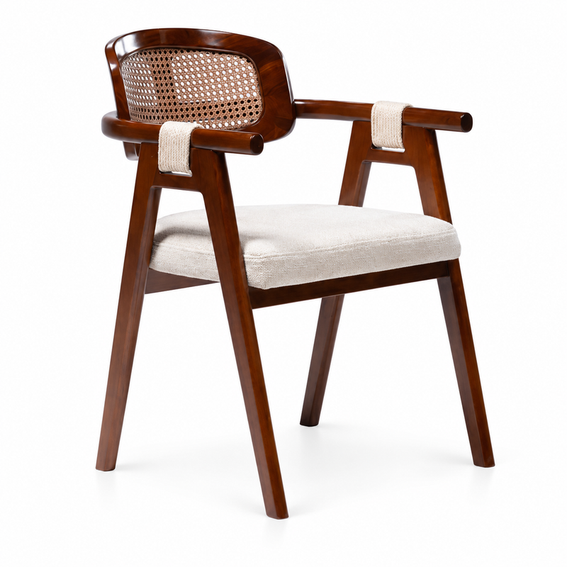 Auden Woven Back Lounge Armchair