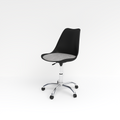 Tulip Revolving Chair - Black