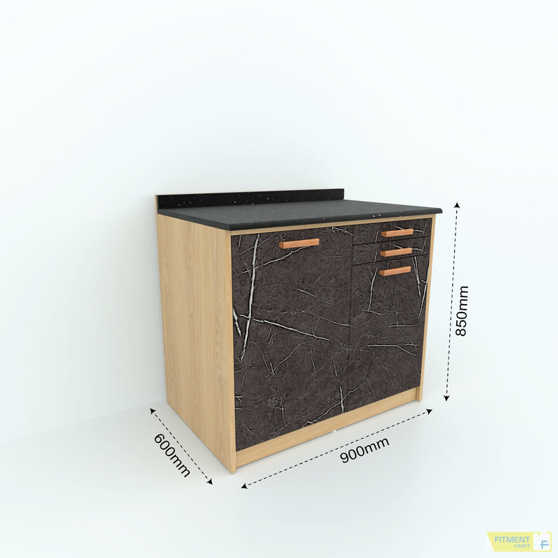 Jasmine kitchen Counter Cabinet - Small dimensions diagram