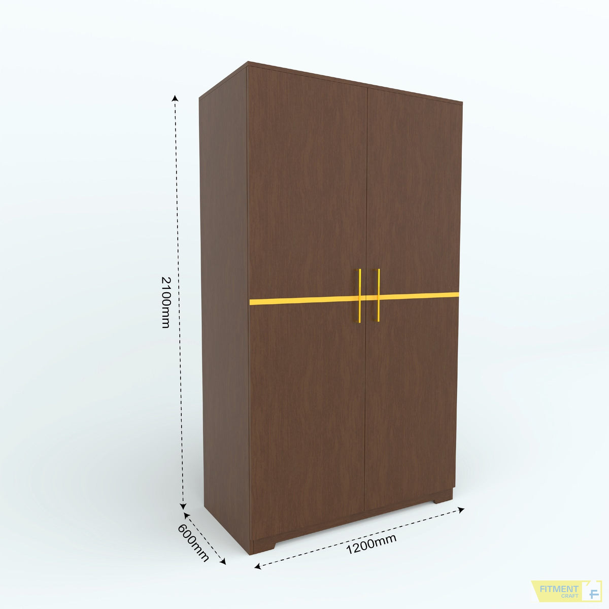 Goldline Cupboard Storage - Standard dimensions diagram